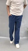 Baggy Keten Pantolon - 5