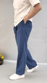 Baggy Keten Pantolon - 1