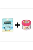 JOYWAX Joy Wax Granül Boncuk Ağda Isıtıcı Set Azulen Konserve Ağda Naturel80ml - 1