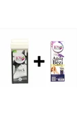 JOYWAX Joy Wax 3 Adet Kartuş Agda Black +125ml Yağ+10mt Bez+30 Numara 3lü Göz Farı - 3