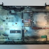 Hp 15-ac, 15-af alt kasa thumbnail 2