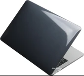 PDAteknoloji Macbook Pro Kılıf M1-M2 13.3 inç A1706-08 A1989 A2159 A2251 A2289 ile Uyumlu Kristal Siyah - 1