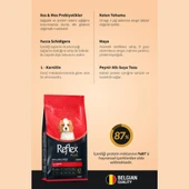 Reflex Plus Kuzu Etli Mini ve Küçük Irk Yavru Köpek Maması 3 kg - 3