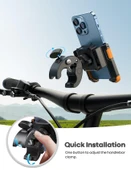 Lamicall Motosiklet ve Bisiklet Telefon Tutucu Kolay Sök Tak BP09O thumbnail 4