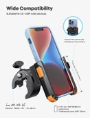 Lamicall Motosiklet ve Bisiklet Telefon Tutucu Kolay Sök Tak BP09O thumbnail 6