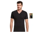 BAMBU ERKEK V YAKA T-SHİRT - 1