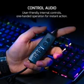 Gamepower Kyruse RGB 7.1 USB Kablolu Kulak Üstü Oyuncu Kulaklığı - 5