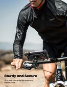 Lamicall Motosiklet ve Bisiklet Telefon Tutucu 360 Derece Döndürülebilir BM02BLUE thumbnail 4