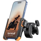 Lamicall Motosiklet ve Bisiklet Telefon Tutucu Kolay Sök Tak BP09O thumbnail 1