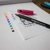 Schneider Topliner 967 | Fineliner 0,4 MM Keçe Uçlu Kahverengi Kalem - 3