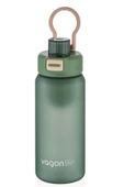 pipetsiz süzekli 700 ml suluk vagon plastic bottle green - 2