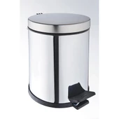 Onno CK-9000-3 Pedallı Paslanmaz Çöp Kovası 3 LT - 1