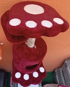 pati şekilli tırmalamalı kedi evi thumbnail 2