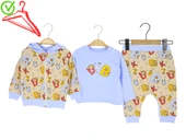 Erkek Bebek Takım Üç Parçalı Fermuarlı thumbnail 1