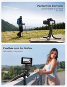 Lamicall Cep Telefonu ve Kamera Uzaktan Kumandali Selfie Çubugu Tripod STTP02 - 4