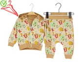 Erkek Bebek Takım Üç Parçalı Fermuarlı thumbnail 3