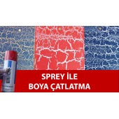 Çatlatma Efekt Sprey Boya 400 ml - 1