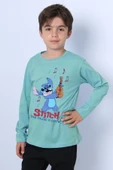 ERKEK ÇOCUK UZUN KOLLU TSHİRT KARAKTER BASKILI BİSİKLET YAKA E10 thumbnail 8