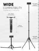 Lamicall Katlanabilir Tablet Tripod 360 Derece Dönme Kumandali FT02 - 7