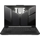 Asus TUF Gaming F16 FX607VU-RL144-GAMING Intel Core 5 210H 16GB Ddr5 5200Mhz 512GB SSD RTX 4050 6GB (140W) 144Hz 16"  IPS Panel WUXGA Freedos Taşınabilir Bilgisayar - 1