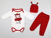 Kız Bebek Takım 3 Parçalı - 1