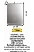 ARI  Z Katlama Kağıtlık 400 Lük 430 - 2