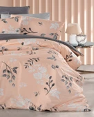 Lastikli Çarşaflı Tek Kişilik Nevresim Takımı Liza - 4