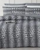 Lastikli Çarşaflı Tek Kişilik Nevresim Takımı Leopar thumbnail 3
