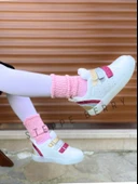 2 Çift Çocuk Pembe Slouchy Çorap - 2