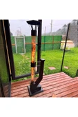 DUMANSIZ FÜZE-ROKET SOBA - PELET SOBASI 120 CM CAM - 1