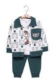 Erkek  Bebek Takım 3 Parça thumbnail 1