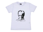 Erkek Çocuk T-Shirt Atatürk Baskılı - 1