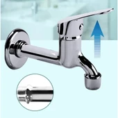 Aç Kapa Mix Lavabo Musluk Wc Lavabo Uzun Musluk thumbnail 2