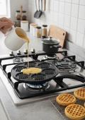 Waffle Tavası - Döküm Pankek Tavası - 27 CM - 1