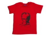 Erkek Çocuk T-Shirt Atatürk Baskılı - 2