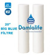 Big Blue 20 Jumbo Boy 25 Micron Sediment Elyaf Spun Filtre - 2