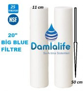Big Blue 20 Jumbo Boy 25 Micron Sediment Elyaf Spun Filtre - 1