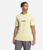 adidas Sportswear Essentials Linear Single Jersey Short-Sleeve Erkek Tişört JE9003 - 1
