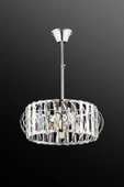 Luna Lighting Luxury KROM Kristal Taşlı Avize 30 Luk - 2