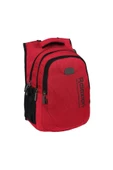 Relaxion 2222 Kırmızı Su Geçirmez Astarlı Kumaş Sırt Çantası - 1