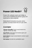 Luna Lighting Giovanni G Model Ledli Dekoratif Şık Siyah Estetik Tarz Kullanışlı Pilli Duvar Apliği (PİL DAHİLDİR) - 3