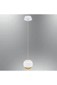 Luna Lighting 2806-1A-01 Roge Tekli Sarkıt BEYAZ - 1