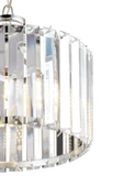 Luna Lighting Colosseum Model Kristal Modern Estetik Yatak Mutfak Oturma Salon Çocuk Odası Krom Taşlı 25 Lik Avize - 2