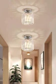 Luna Lighting Chiaro Forte Model Krom Renk Kaplama Kristal Taşlı Metal Gövde Luxury Serisi Modern Plafonyer Avize - 1
