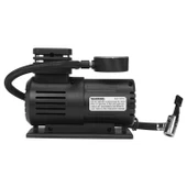 Asonic HK201 Siyah 120W 12V Çakmaklık Girişli 150 Psı Taşınabilir Bisiklet/ Araç Hava Komp - 2