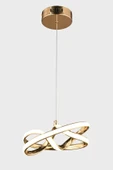 Luna Lighting Vino Riserva Model Gold Kaplama Metal Salon Mutfak Oturma Yatak Odası Modern Led Sarkıt Avize - 3