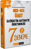 2025 MEB AGS ÖABT İlköğretim Matematik Öğretmenliği Tamamı Çözümlü 7 Deneme Pegem Akademi - 1