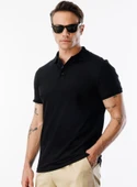 Erkek 2'li Çekmeyen Pamuklu Kumaş Regular Fit Standart Kesim Polo Yaka Tişört POLOYAKA-T-SHIRT2 - 11