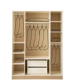 ZEN MDF 4 KAPILI DOLAP thumbnail 2