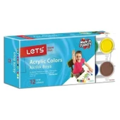 LETS AKRILIK BOYA 25 MG. 12 RENK L-5212 - 1